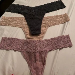 Victoria secret things x 3, NWOT